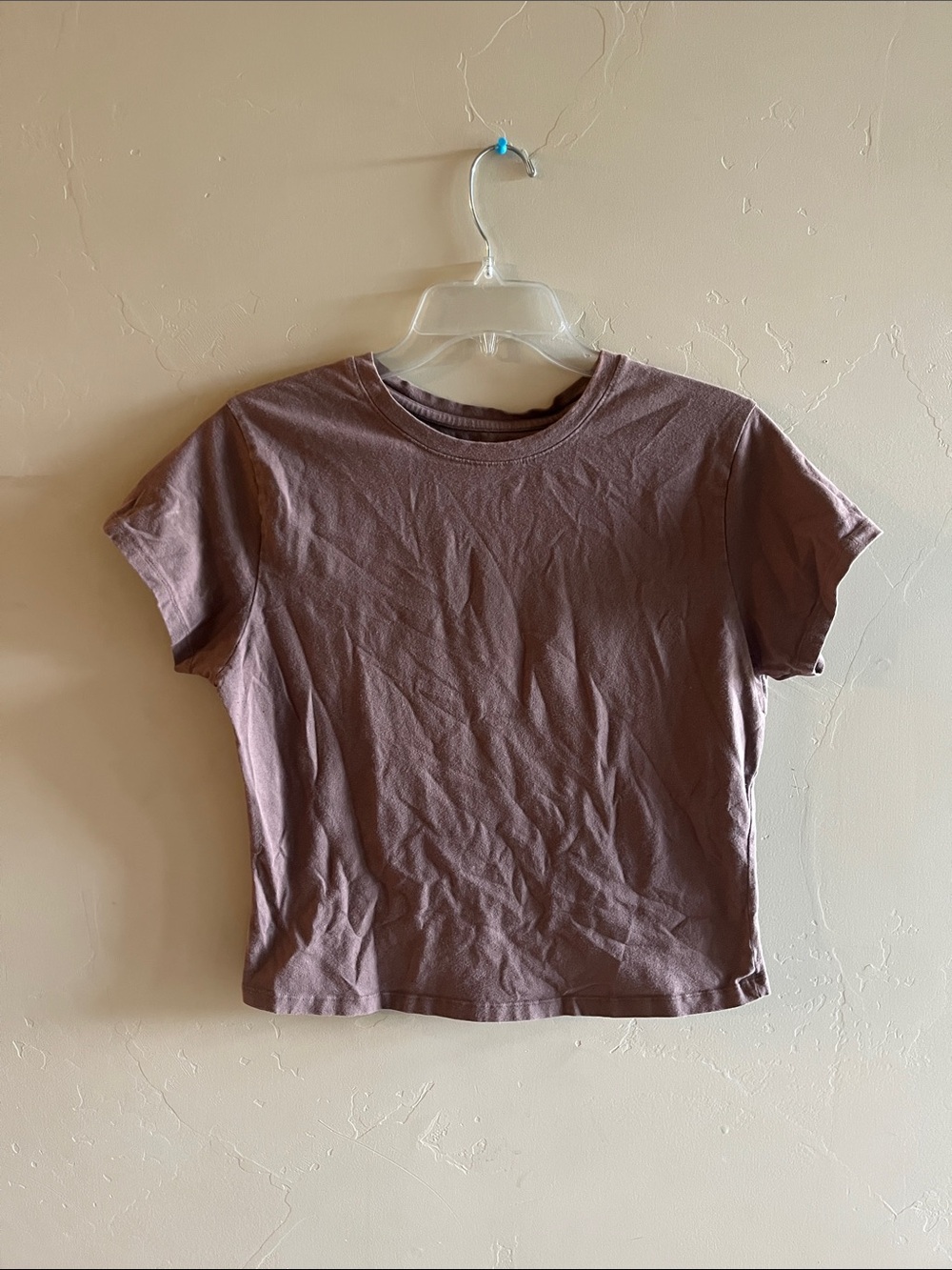 Rue21 Short Sleeve Crew Tee in Mauve